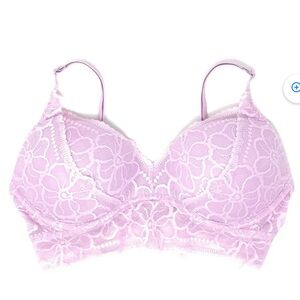 Victoria’s Secret Pink Push-up Lacy Bralette